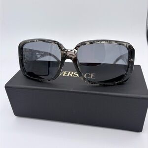 Versace Elegant Black Sunglasses